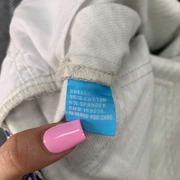 J. McLaughlin Herringbone Pants Womens 10 Mid Rise Straight Leg Zip Fly Pockets - Picture 8 of 10